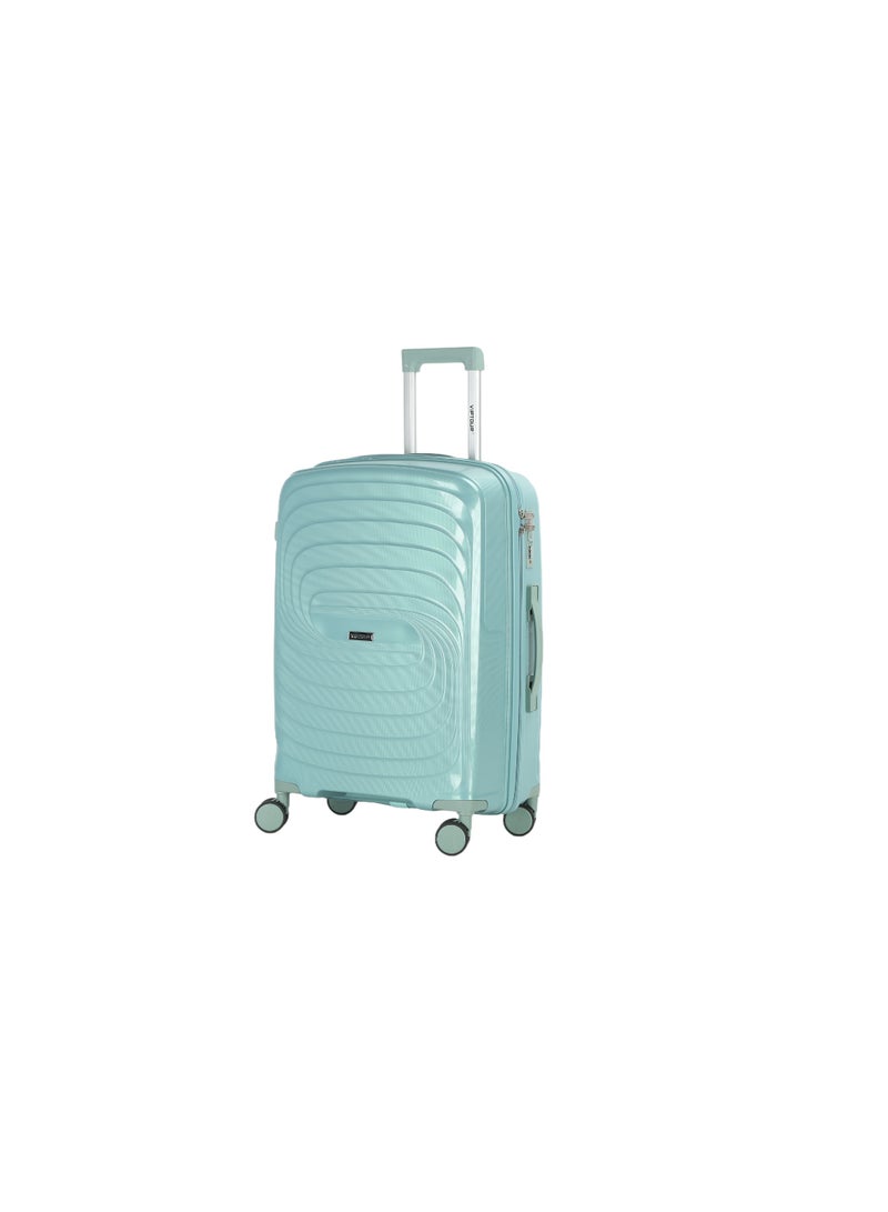 VIPTOUR 3 PCS PP Luggage Set with Spinner Wheels TSA Number Lock, 3-Stage Telescopic Handle, Lightweight Hard Shell Travel Suitcase Set - Image 3
